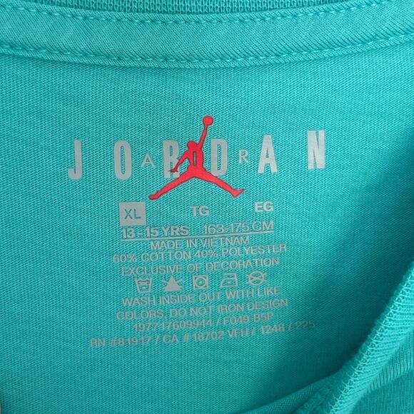 Jordan Boys Short Sleeve T Shirt Size XL - Picture 5 of 7